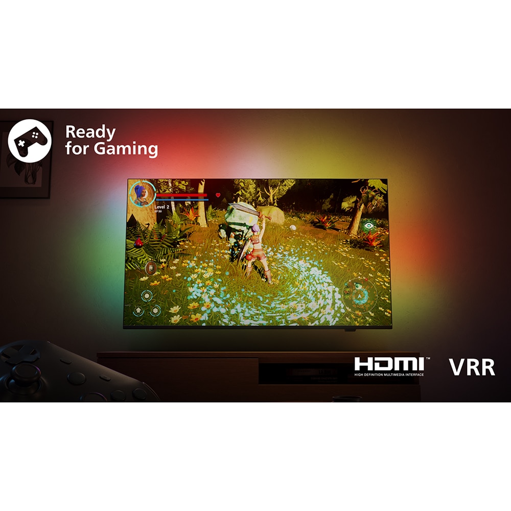 Televizor LED Smart PHILIPS 55PUS8010, Ultra HD 4K, HDR10+, 139cm