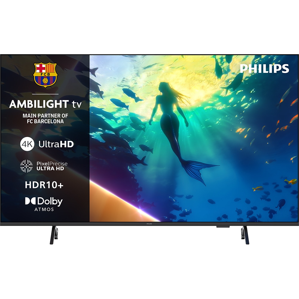 Televizor LED Smart PHILIPS 55PUS8010, Ultra HD 4K, HDR10+, 139cm