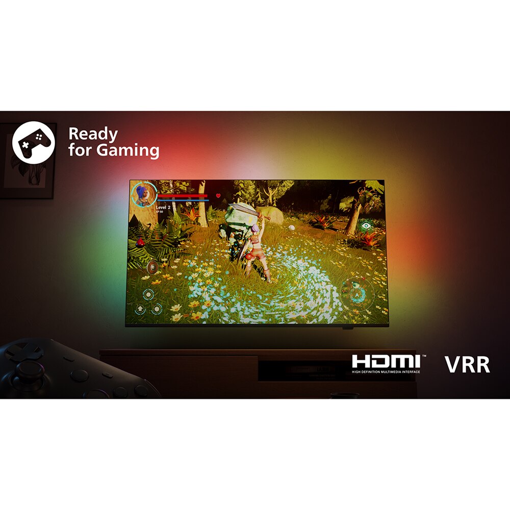 Televizor QLED Smart PHILIPS 55PUS8510, Ultra HD 4K, HDR10+, 139cm