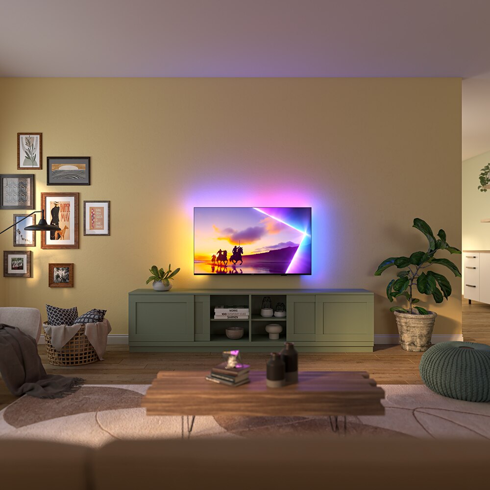 Televizor QLED Smart PHILIPS 55PUS8510, Ultra HD 4K, HDR10+, 139cm