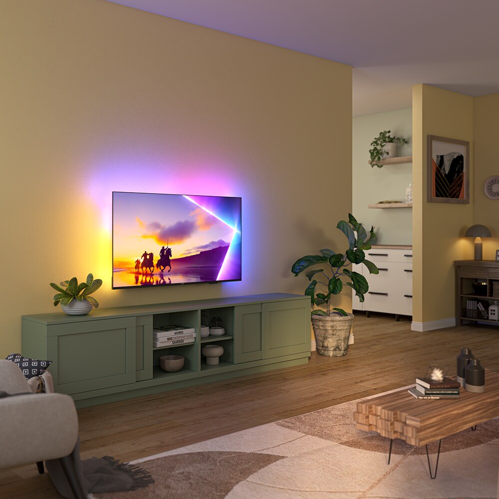 Televizor QLED Smart PHILIPS 55PUS8510, Ultra HD 4K, HDR10+, 139cm