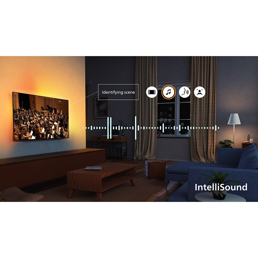 Televizor QLED Smart PHILIPS 55PUS9010, Ultra HD 4K, HDR10+, 139cm