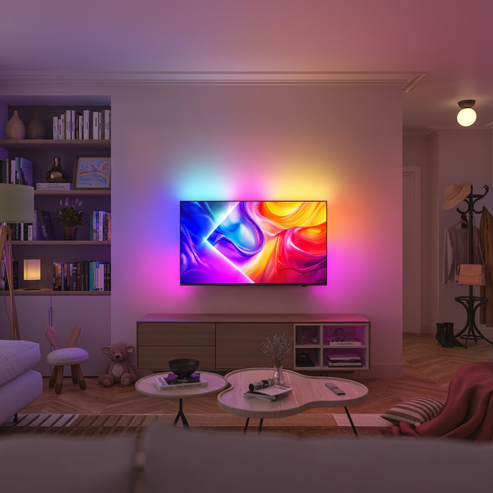 Televizor QLED Smart PHILIPS 55PUS9010, Ultra HD 4K, HDR10+, 139cm