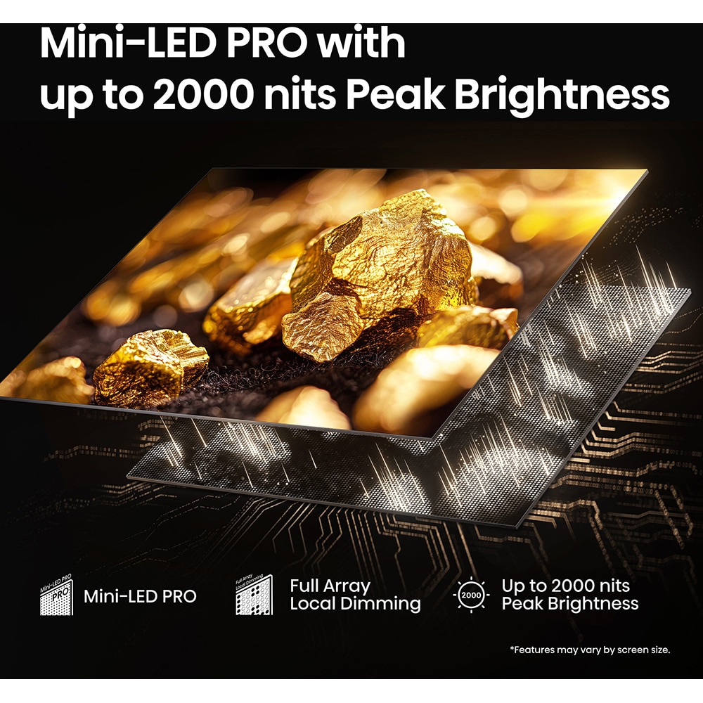 Televizor Mini-LED ULED  Smart HISENSE 55U7Q PRO, Ultra HD 4K,139cm