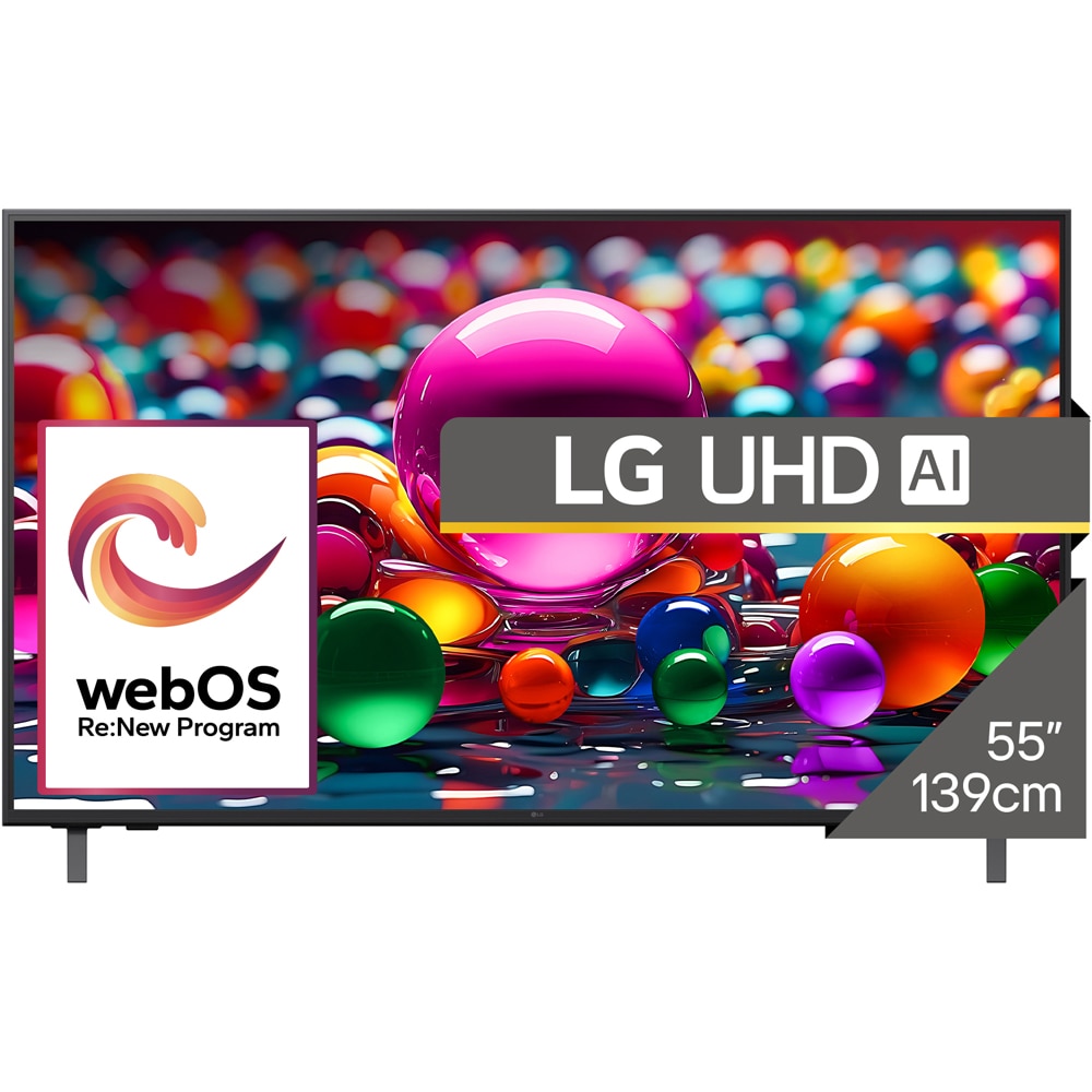 Televizor LED Smart LG 55UA75003LA, Ultra HD 4K, HDR, 139cm