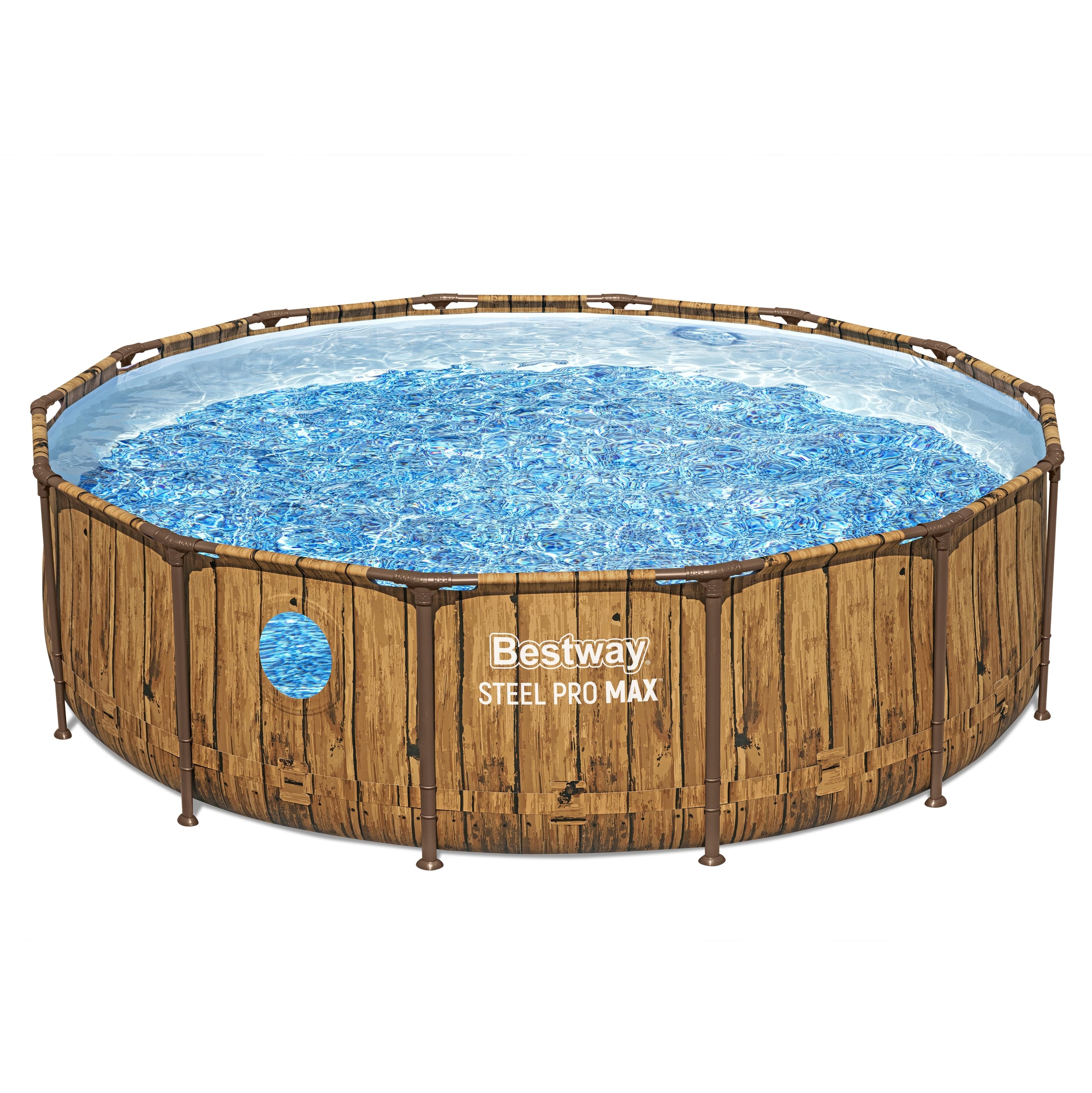 Piscina BESTWAY STEEL PRO MAX, rotunda, 427x107 cm, 13030L