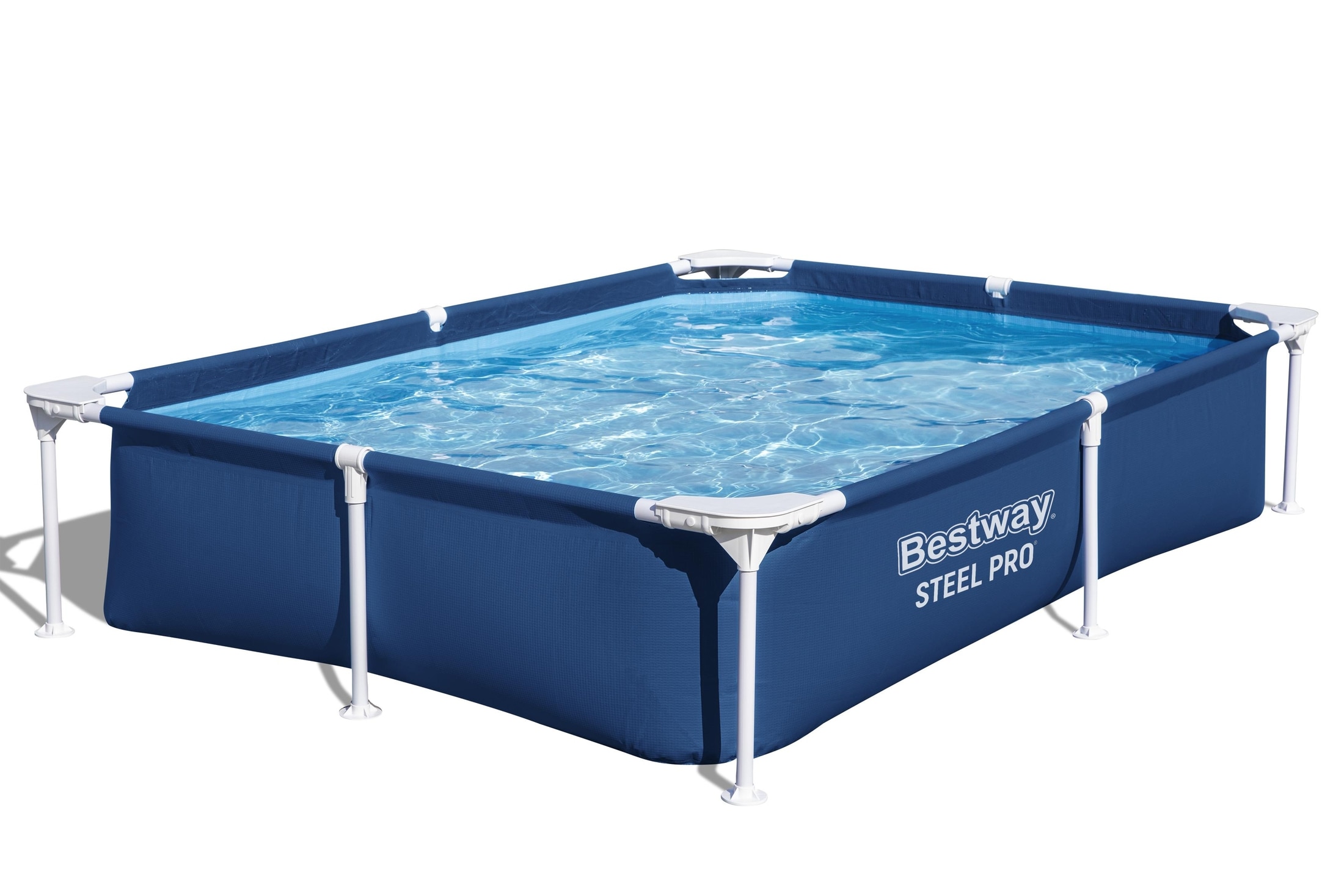 Piscina BESTWAY STEEL PRO, dreptunghiulara, 221x150x43 cm, 1200L