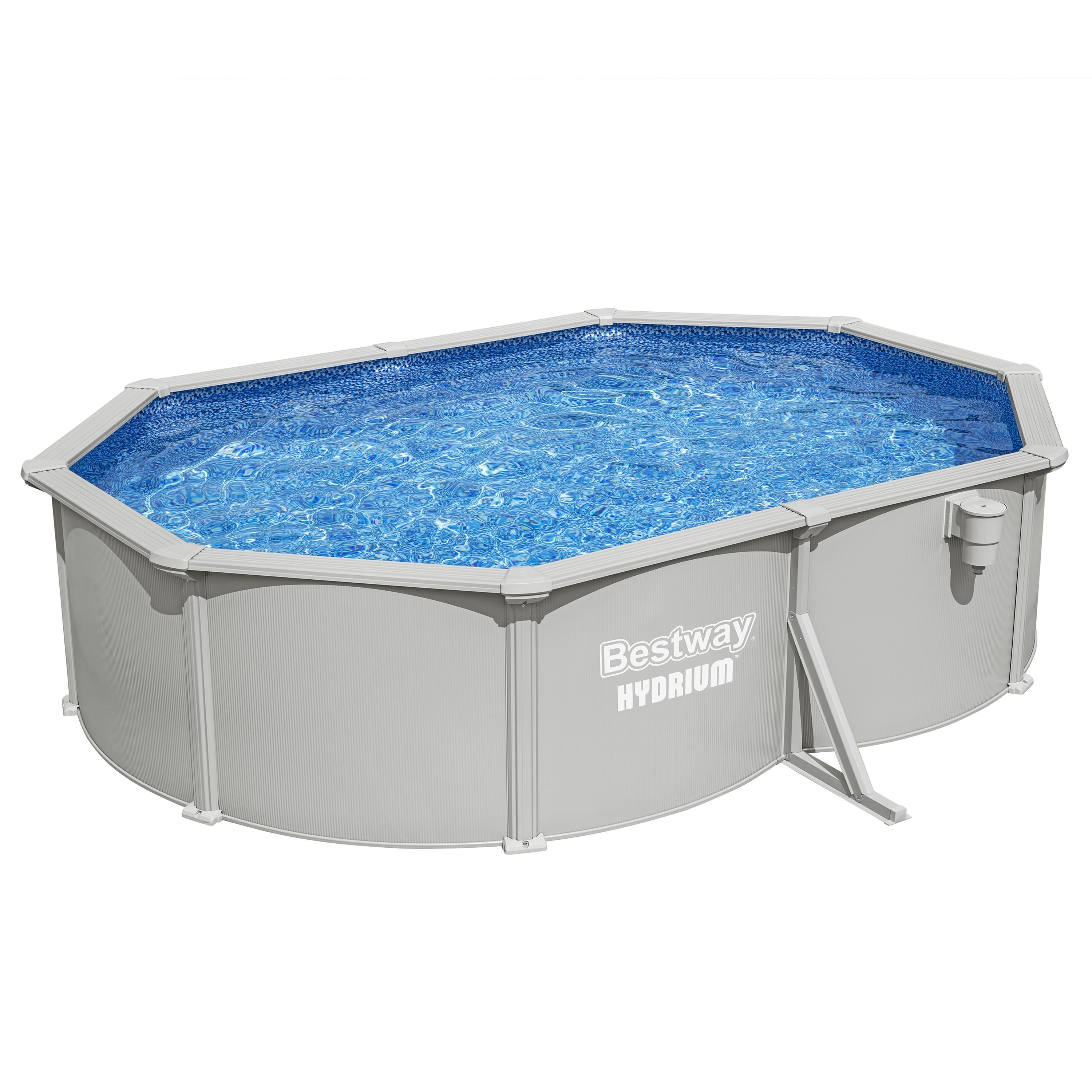 Piscina supraterana BESTWAY HYDRIUM, ovala, otel galvanizat, 500x366x122 cm, 16296L