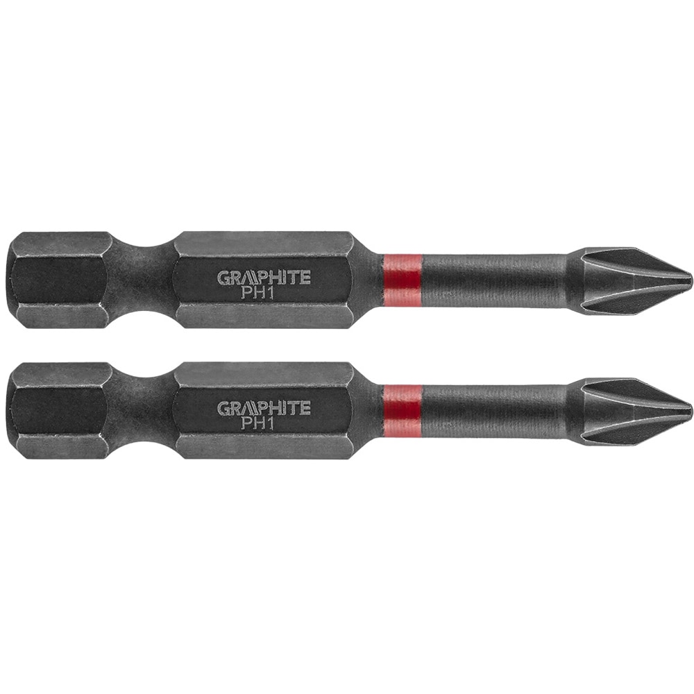 Bit impact GRAPHITE, 50mm, PH1, 2buc