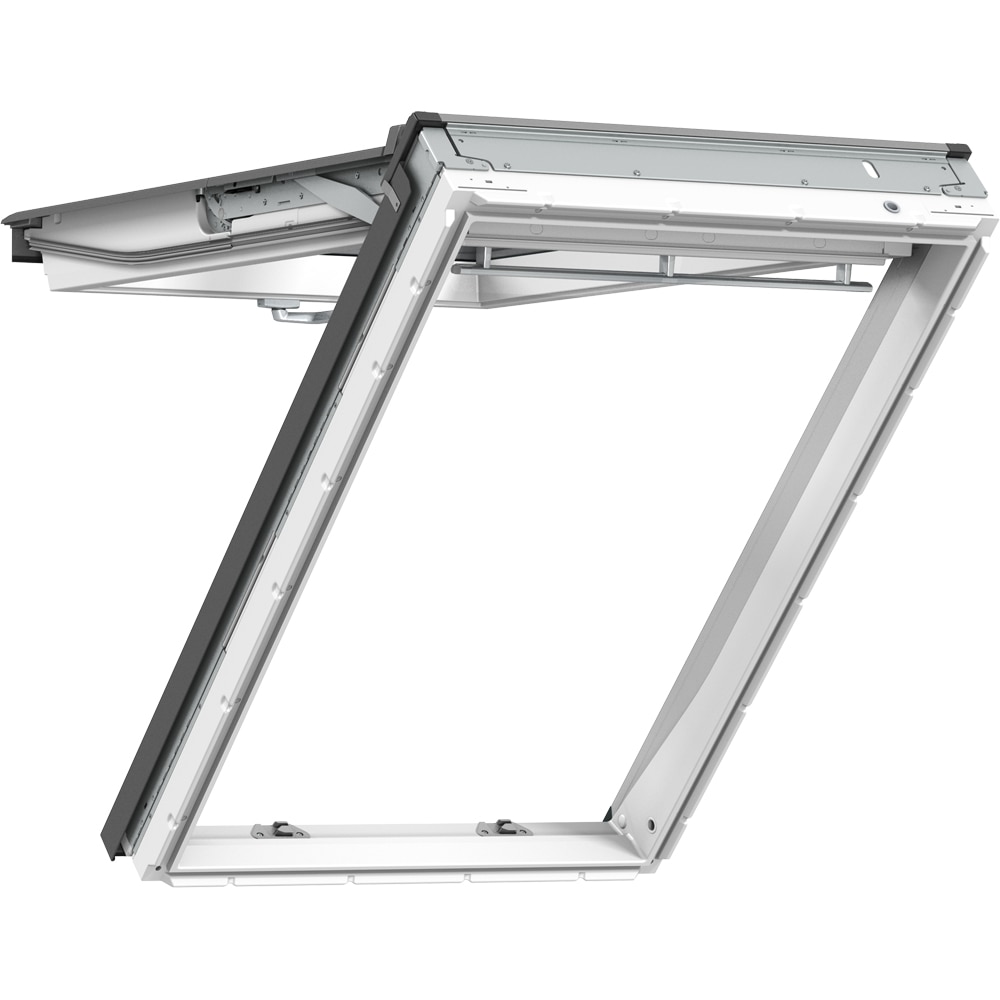 Fereastra mansarda VELUX Basic GNU MK04 0064Z, lemn, operare de jos, 78 x 98 cm, alb