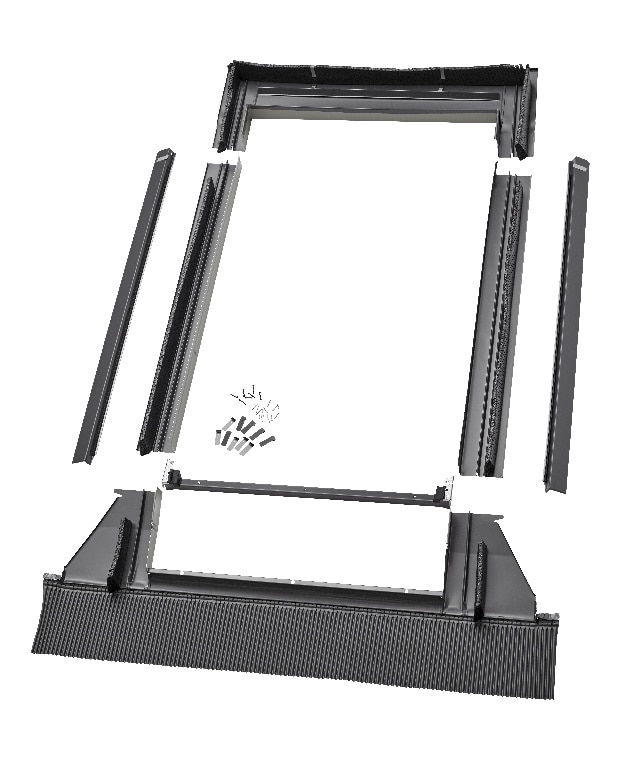 Rama etans, fereastra mansarda, gri, 78 x 118 cm • Velux EDW