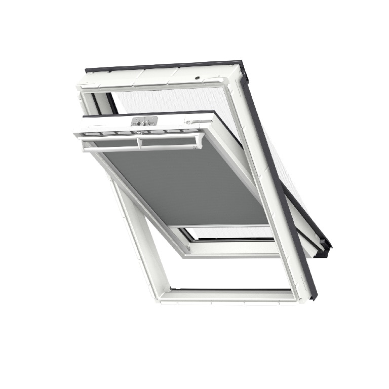 Jaluzea tip rulou opac VELUX, 55 x 78 cm, gri