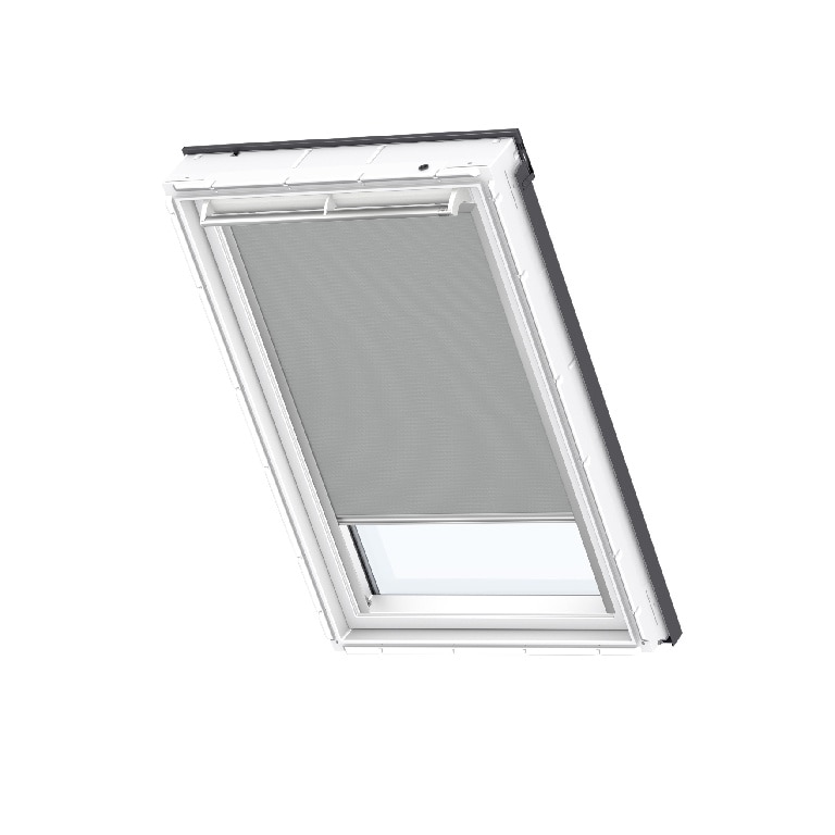 Jaluzea tip rulou opac VELUX, 55 x 78 cm, gri