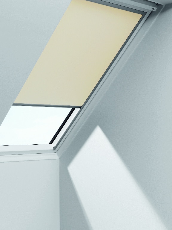 Roleta poliester, bej, 78 x 140 cm • Velux