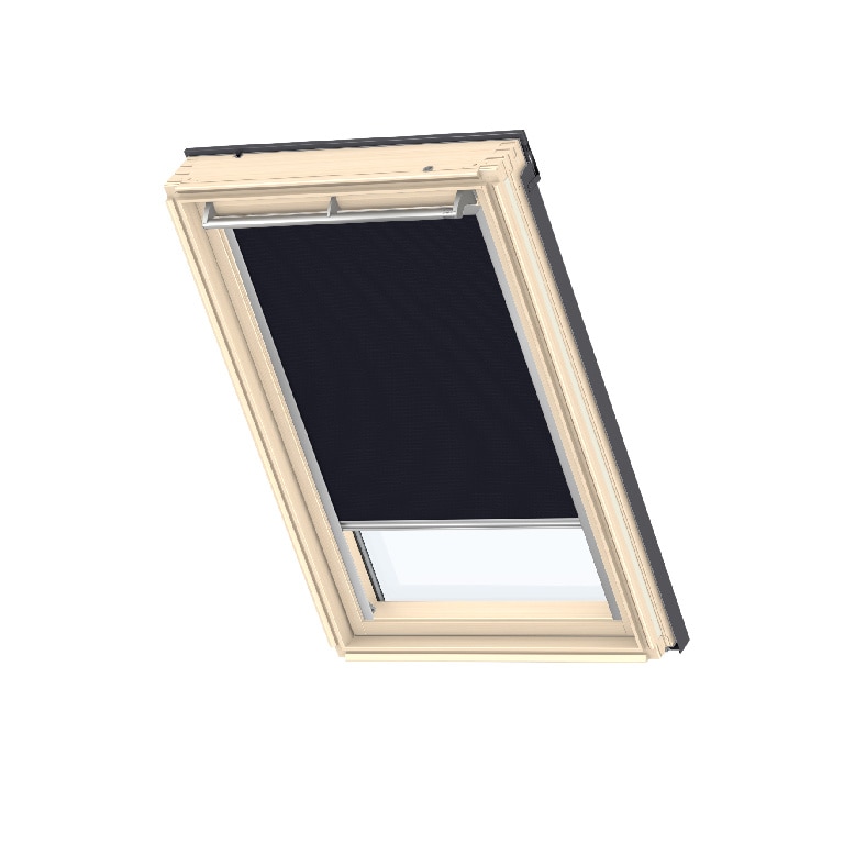 Roleta poliester, albastra, 55 x 78 cm • Velux