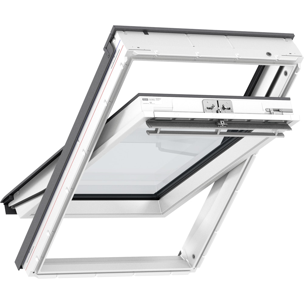 Fereastra mansarda VELUX Basic GLU PK08 0061Z, lemn, operare de sus, 94 x 140 cm, alb