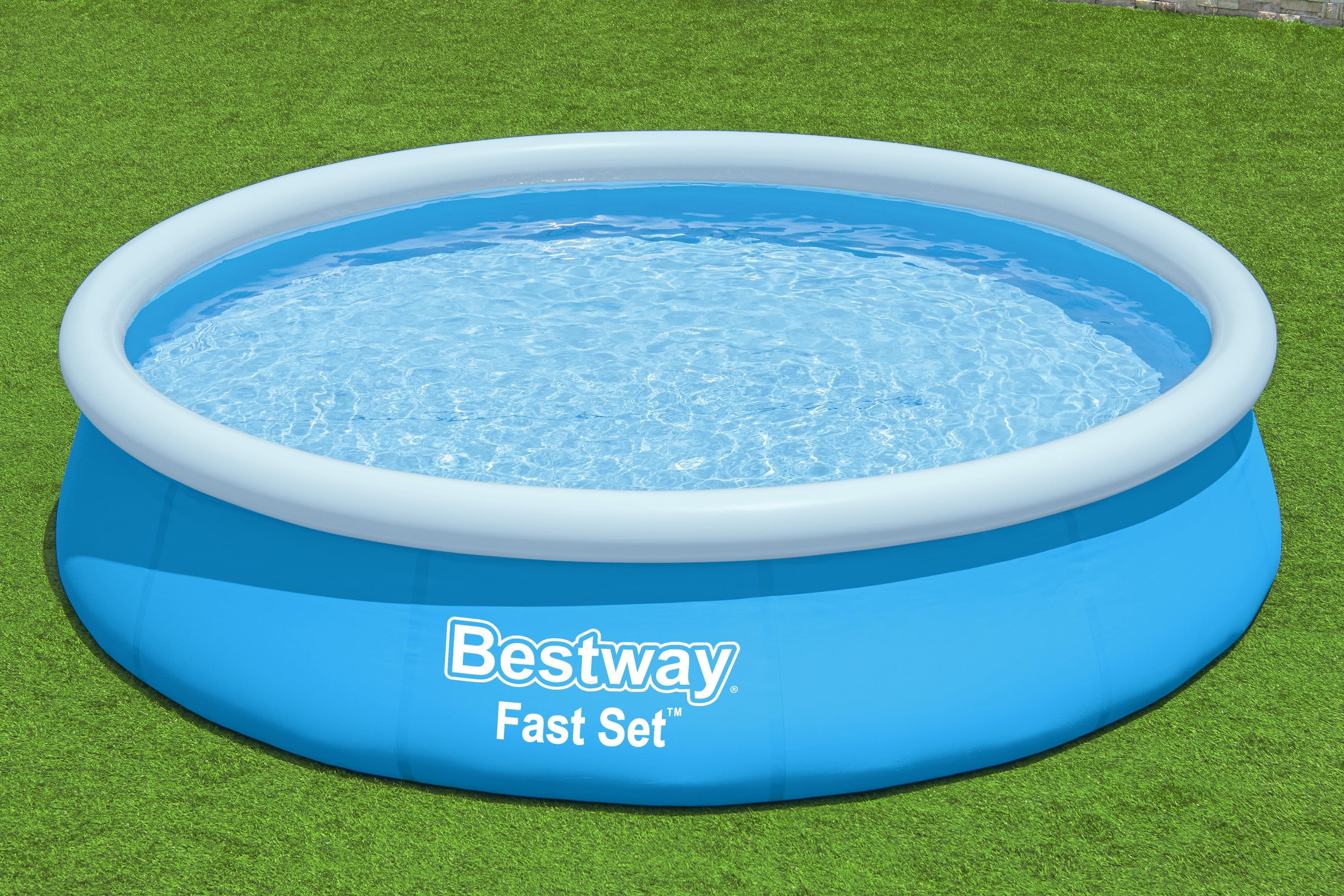 Piscina gonflabila BESTWAY FAST SET, rotunda, 366x76 cm, 5377L