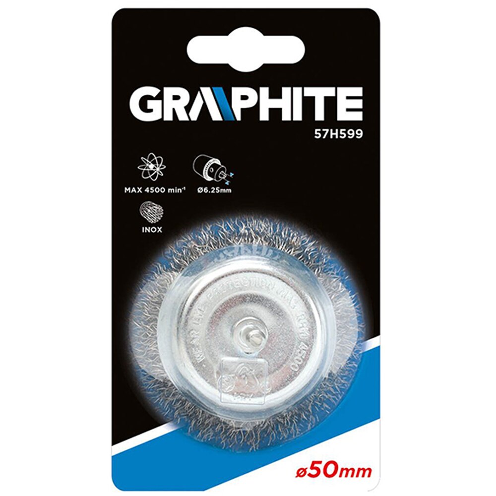 Perie GRAPHITE 57H599, 50mm, inox