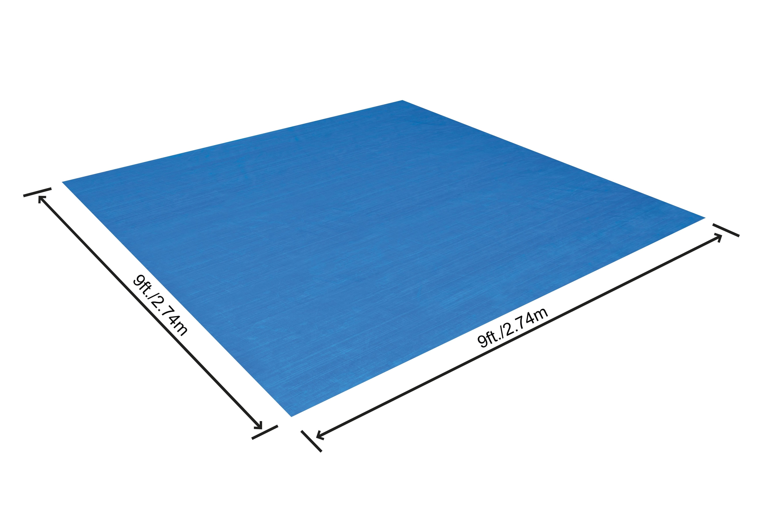 Folie de protectie sol pentru piscine BESTWAY, 274x274 cm, diametru maxim 2.44m