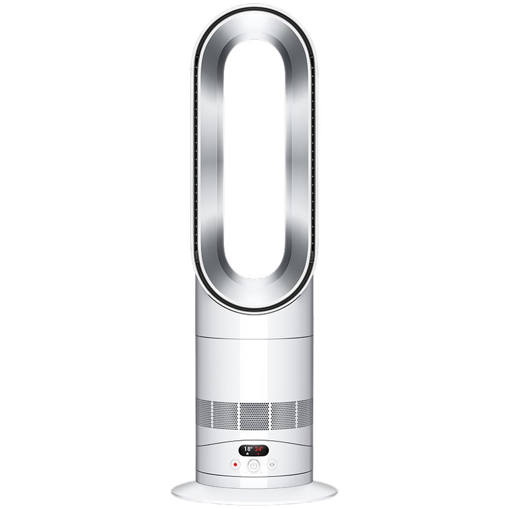 Ventilator de birou DYSON Hot+Cool AM15, Air Multiplier, 10 trepte viteza, Wi-Fi, alb