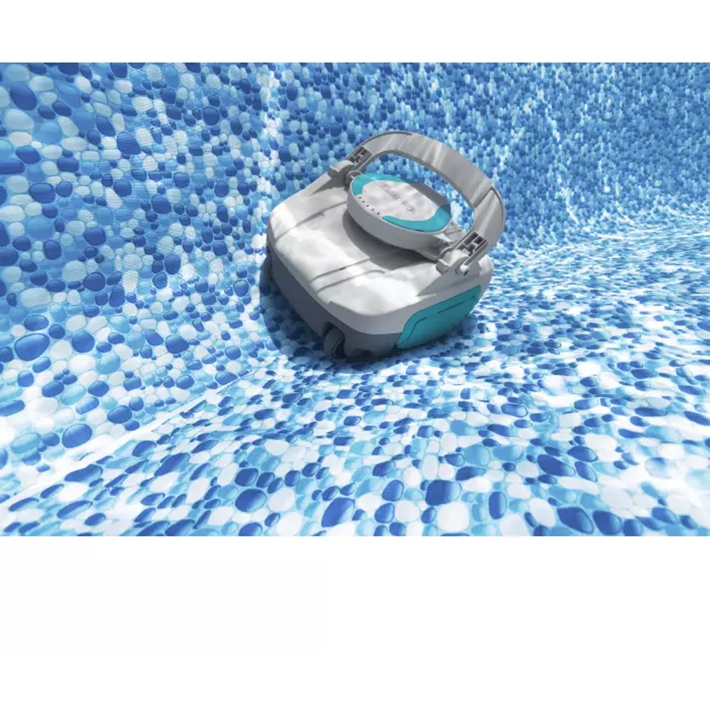 Robot curatare piscina BESTWAY Aquatronix G100, autonomie 60 de minute, gri