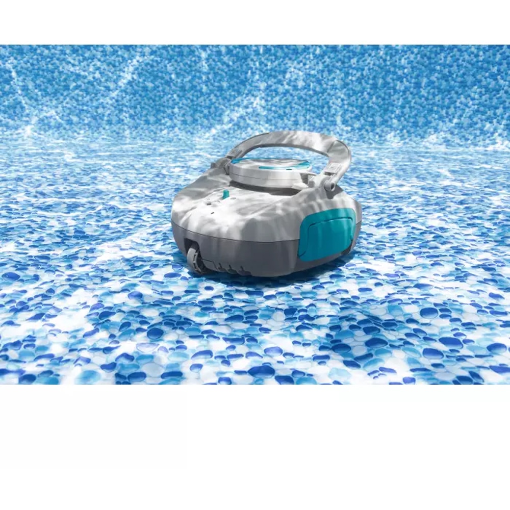 Robot curatare piscina BESTWAY Aquatronix G100, autonomie 60 de minute, gri