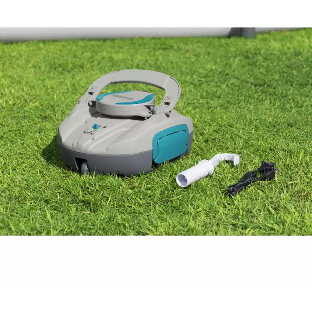Robot curatare piscina BESTWAY Aquatronix G100, autonomie 60 de minute, gri