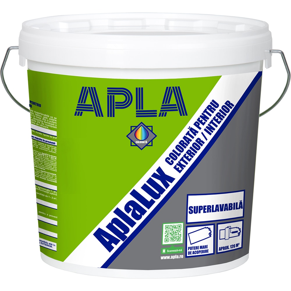 Baza de culoare AplaLux, pentru interior/exterior, transparent, 8.37l