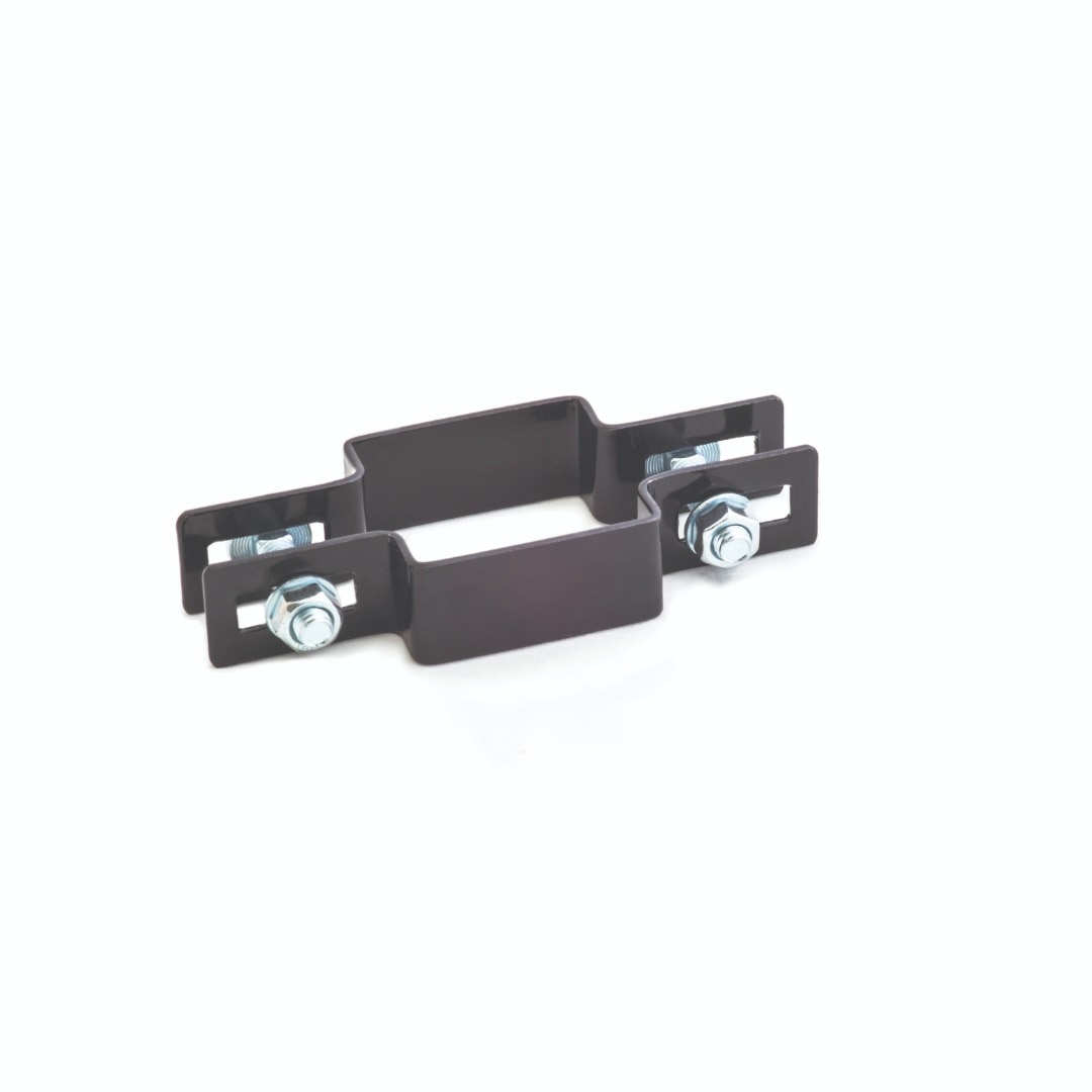 Clema prindere poarta, negru, 5 x 5 x 2.5 cm  Polbram