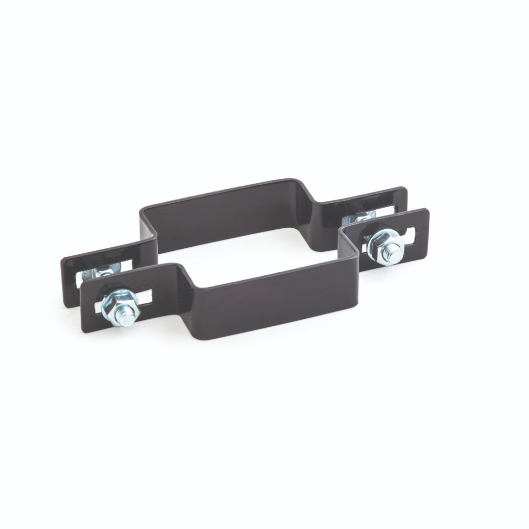 Clema prindere poarta, negru, 7 x 7 x 2.5 cm  Polbram