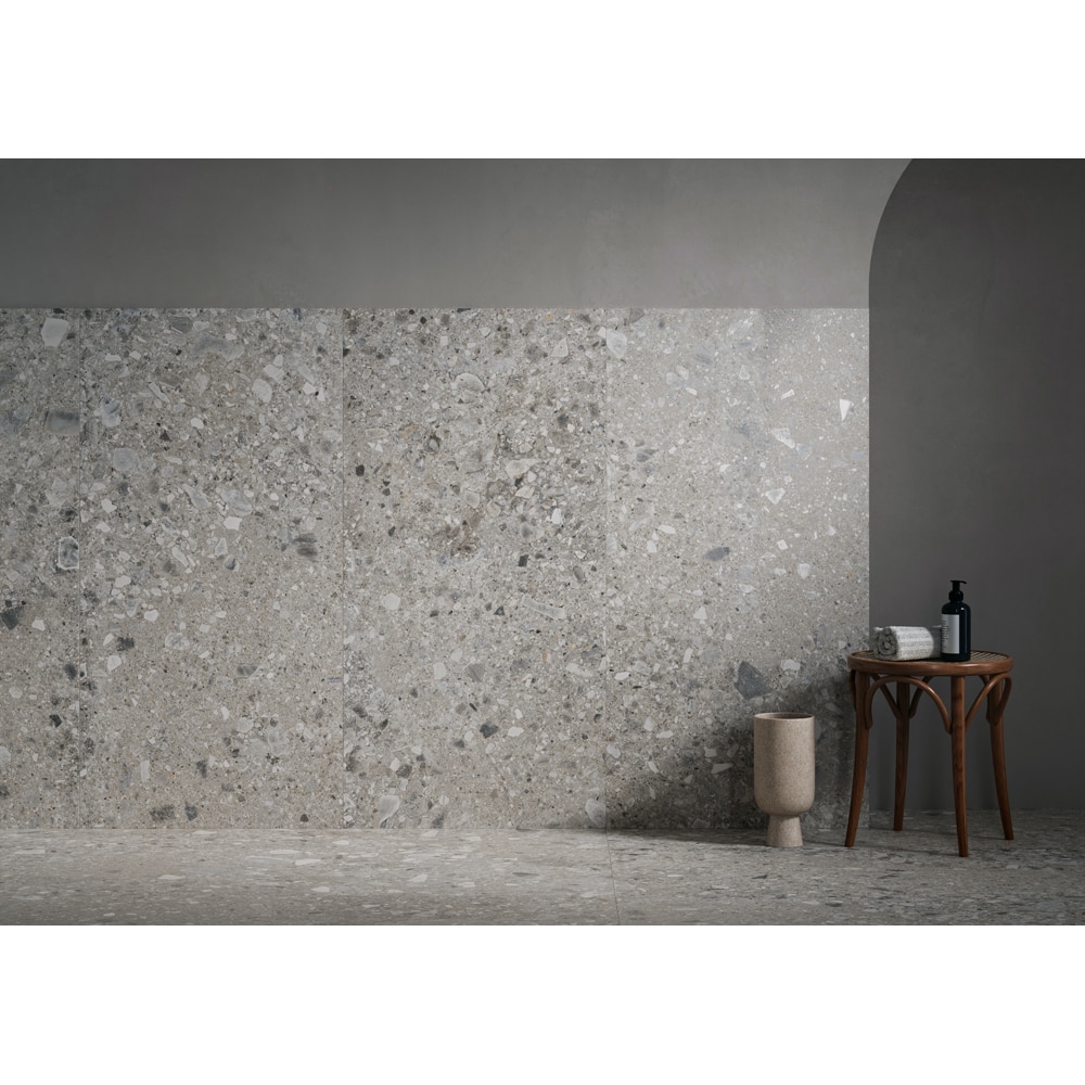 Gresie interior/exterior Cersanit Hedon, 120 x 60 cm, 1.43 mp/cutie, gri