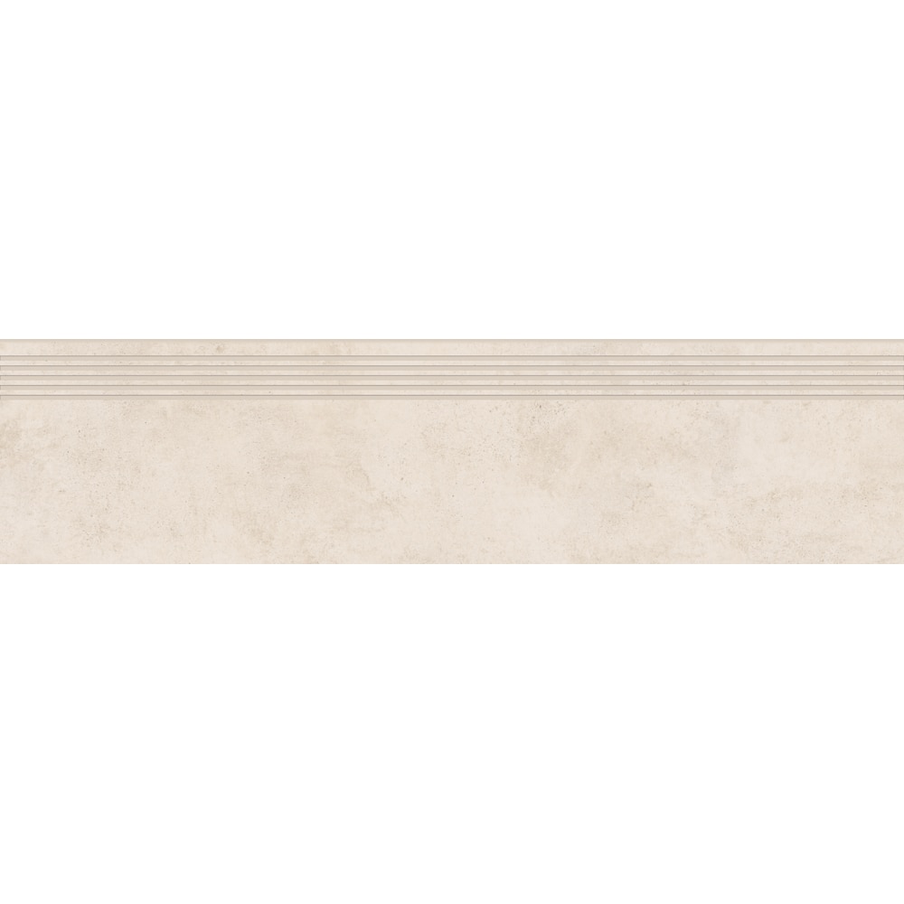 Gresie exterior/interior Cersanit Genford Concrete, 29.8 x 119.8 cm, 0.71 mp/cutie, crem