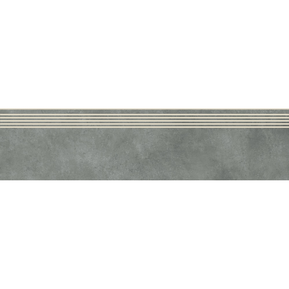 Gresie exterior/interior Cersanit Genford Concrete,, 29,8 X 119,8, cm, 0.71 mp/cutie, gri