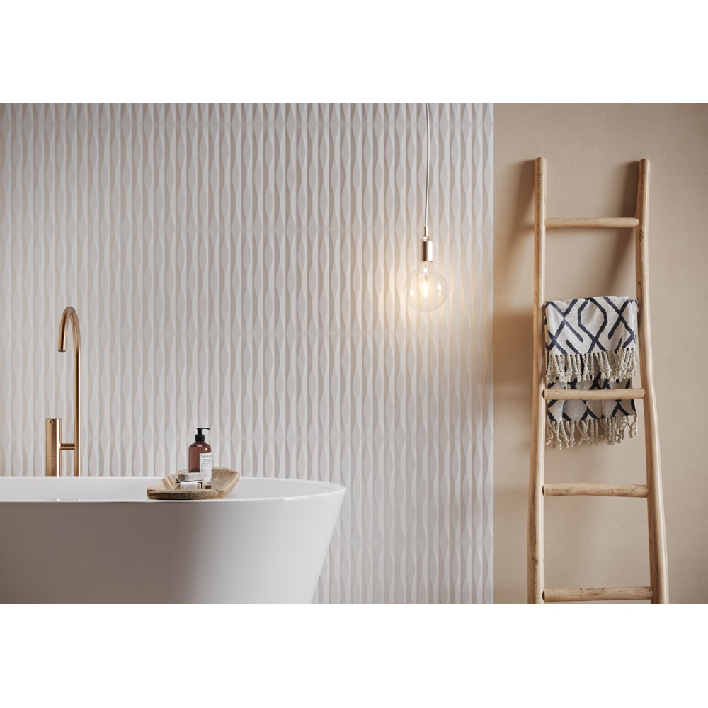 Fraianta interior Cersanit Parmina White Monocolour, 29.8 x 59.8 cm, 1.25 mp/cutie, alb