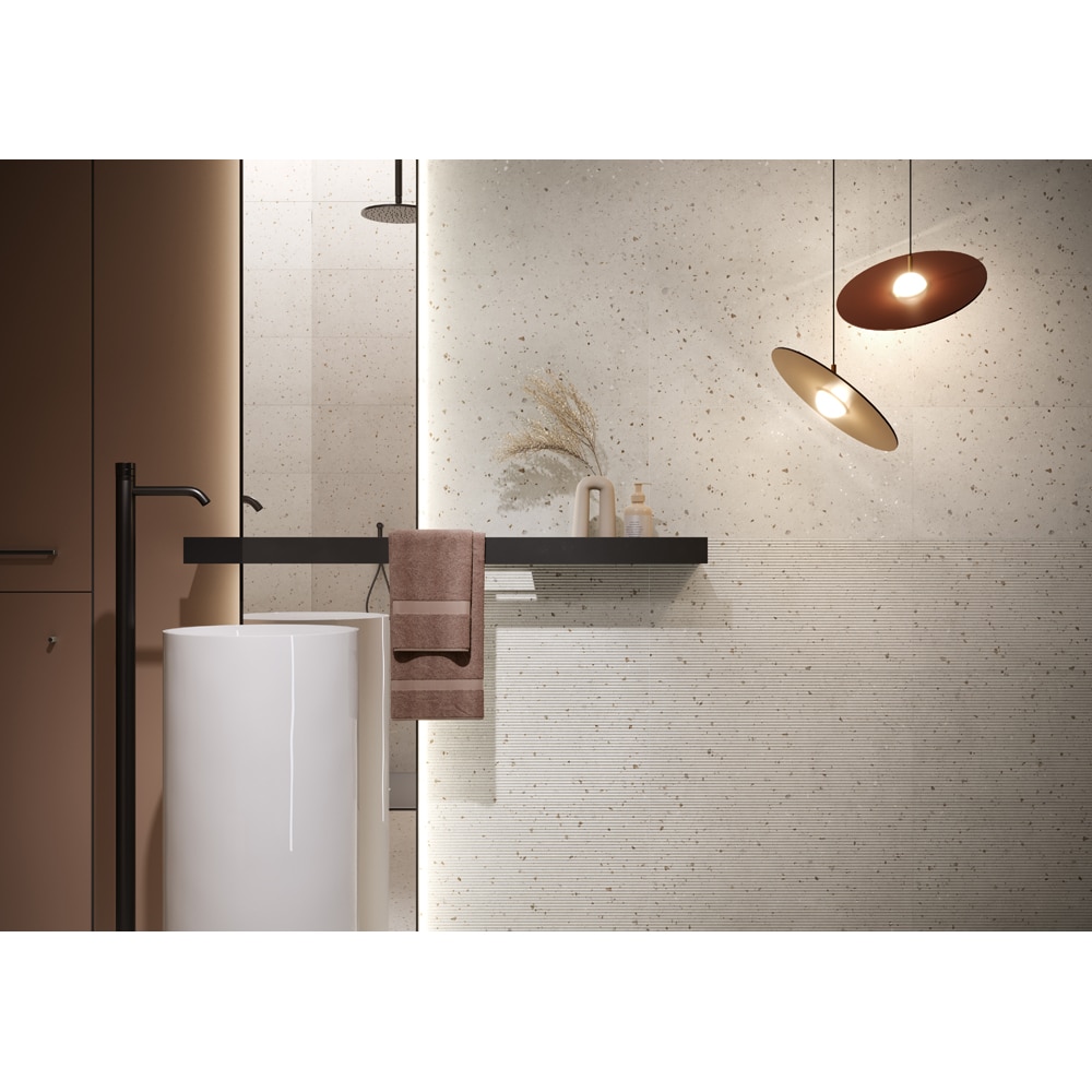 Fraianta interior Cersanit Posito Grys Matt Concrete, 29.8 x 59.8 cm, 1.25 mp/cutie, gri