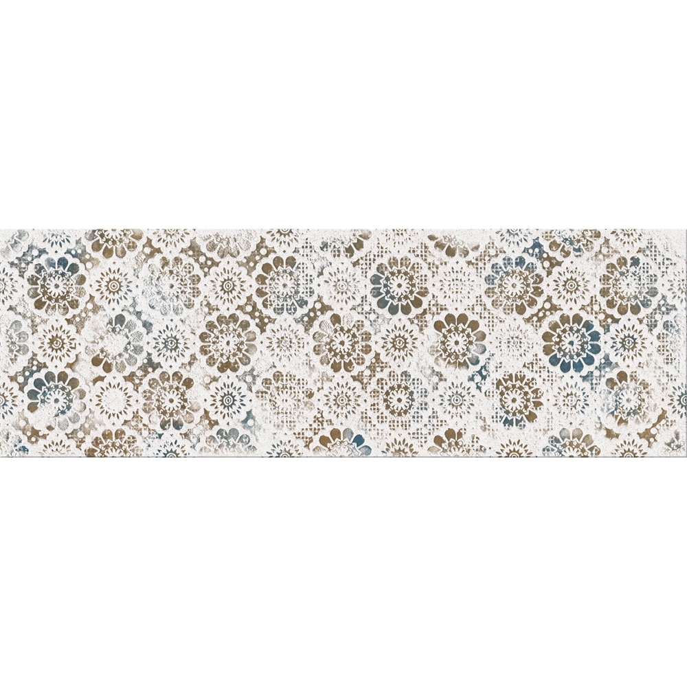 Fraianta interior Cersanit Magnetic Flow Motive, 20 x 60 cm, 1.08 mp/cutie, multicolor