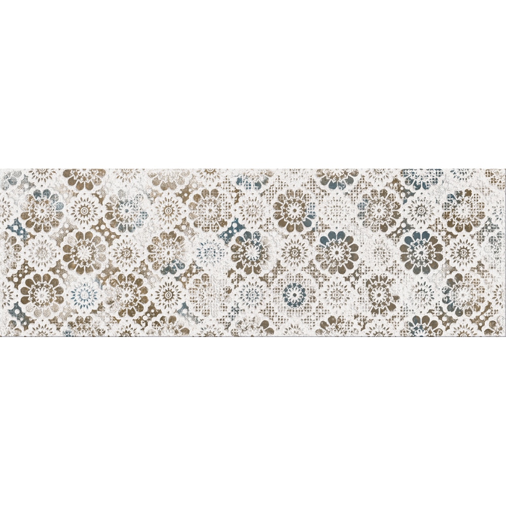 Fraianta interior Cersanit Magnetic Flow Motive, 20 x 60 cm, 1.08 mp/cutie, multicolor