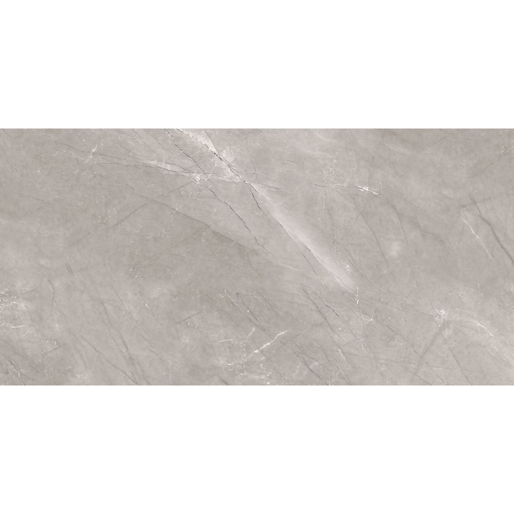 Gresie interior/exterior CERSANIT Stone Veins Grey Polished Rect, 60 x 120 cm, 8.5 mm, 1.44m2/cutie, PEI 3