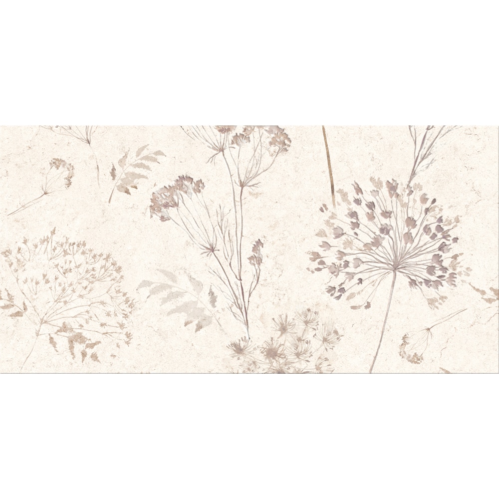 Fraianta interior Cersanit Fanti Motive, 59.6 x 59.8 cm, 0.36 mp/cutie, crem