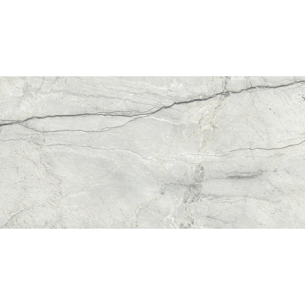 Gresie interior/exterior CERSANIT Piove Light Grey Polished Rect, 60 x 120 cm, 8.5 mm, 1.44m2/cutie, PEI 3