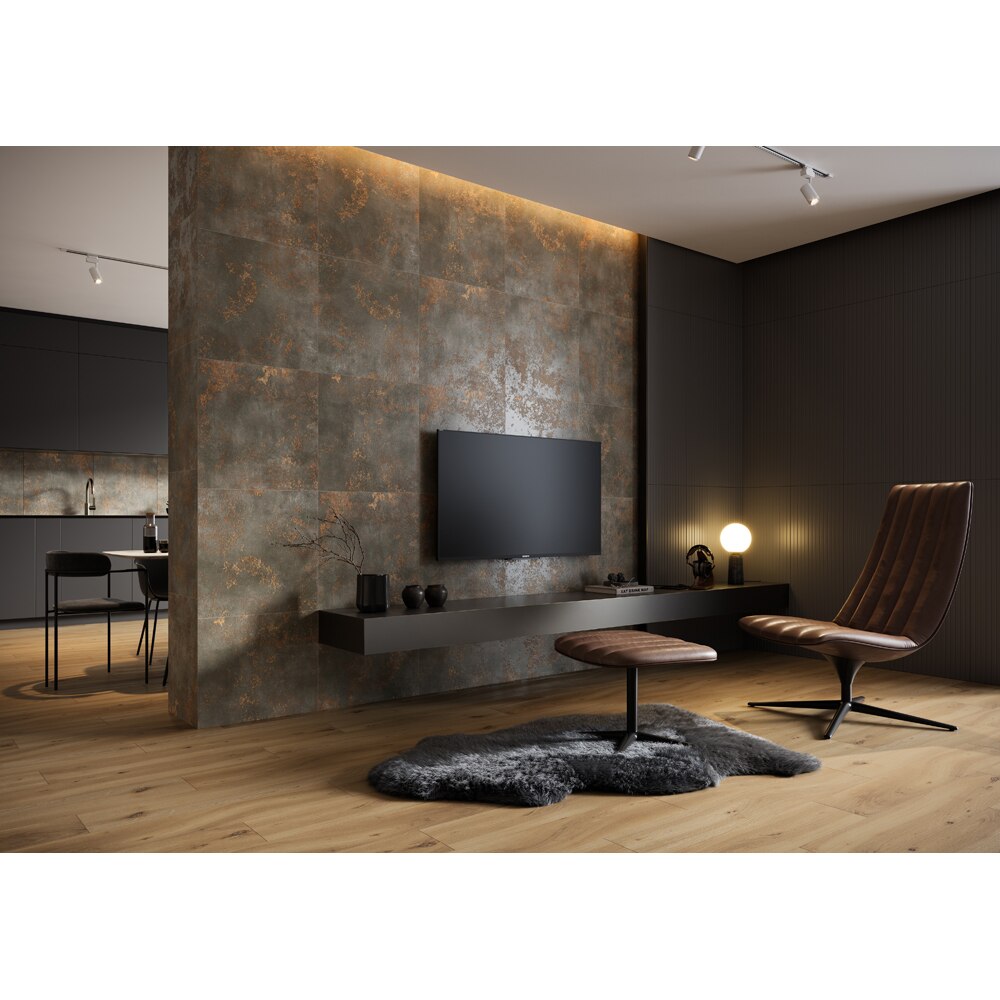 Gresie interior/exterior CERSANIT GPT1222 Grey Matt Rect, 59.8 x 59.8 cm, 8 mm, 1.07m2/cutie, PEI 3
