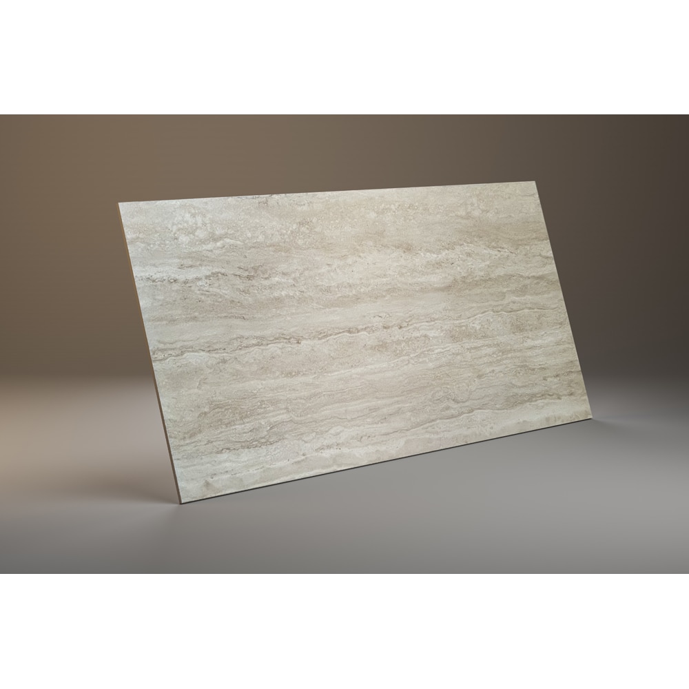 Gresie interior/exterior Cersanit Travertin Soul, 120 x 60 cm, 1.43 mp/cutie, bej