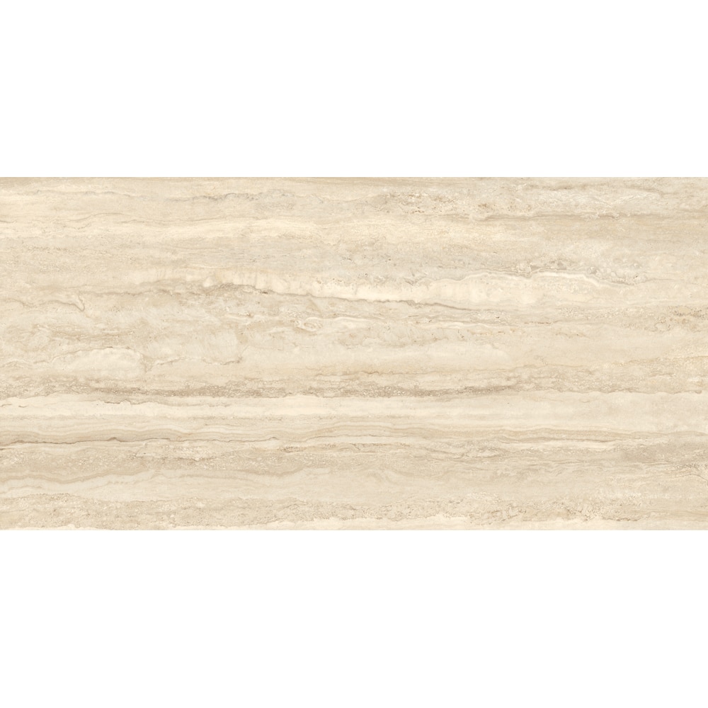 Gresie interior/exterior Cersanit Travertin Soul, 120 x 60 cm, 1.43 mp/cutie, bej