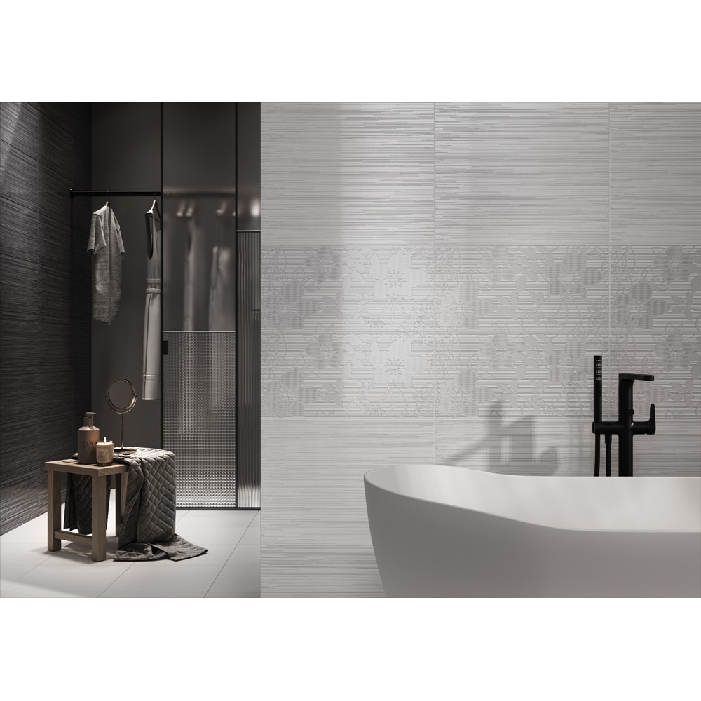 Faianta Cersanit Calvano, 29.7 x 60 cm, 1.25 mp/cutie, alb