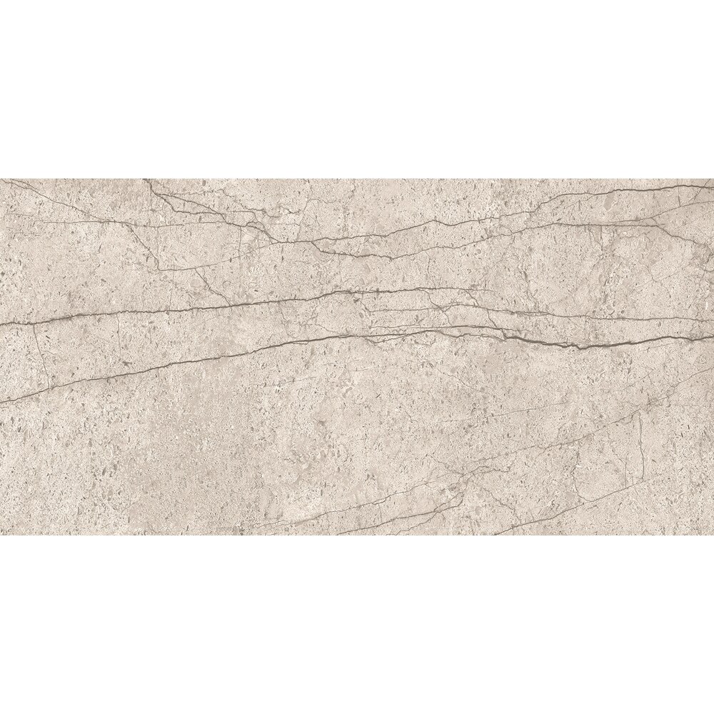 Gresie interior/exterior CERSANIT Lipirio Grey Polished Rect, 60 x 120 cm, 8.5 mm, 1.44m2/cutie, PEI 3