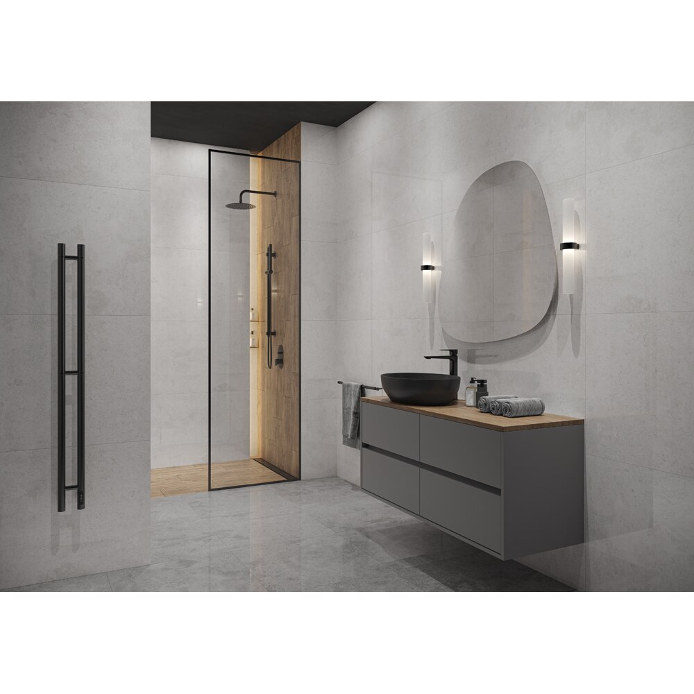 Gresie interior/exterior CERSANIT Sasirio Grey Polished Rect, 60 x 120 cm, 8.5 mm, 1.44m2/cutie, PEI 3
