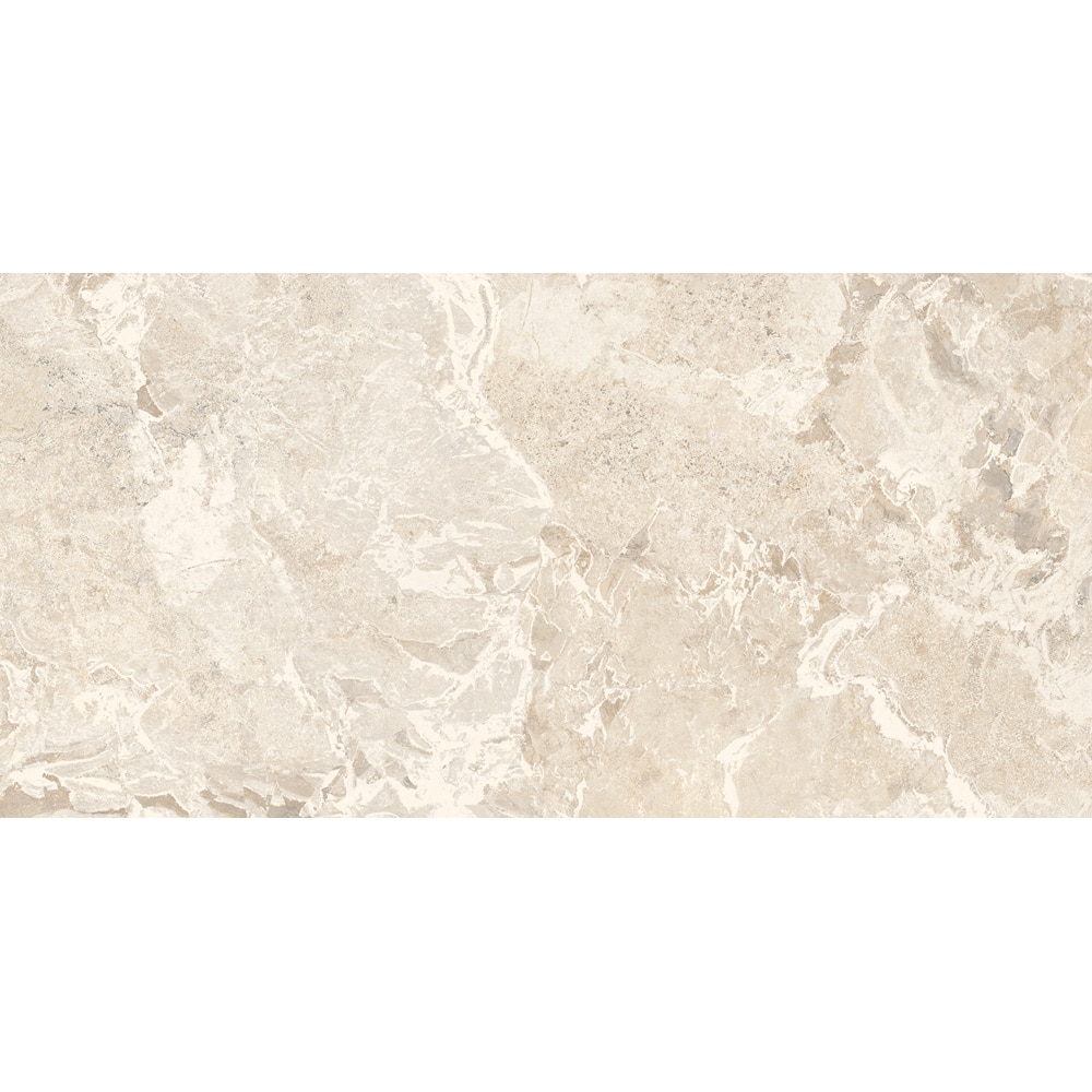 Gresie interior/exterior CERSANIT Vilroy Cream Matt Brushed Rect, 59.8 x 119.8 cm, 8 mm, 1.43m2/cutie, PEI 4