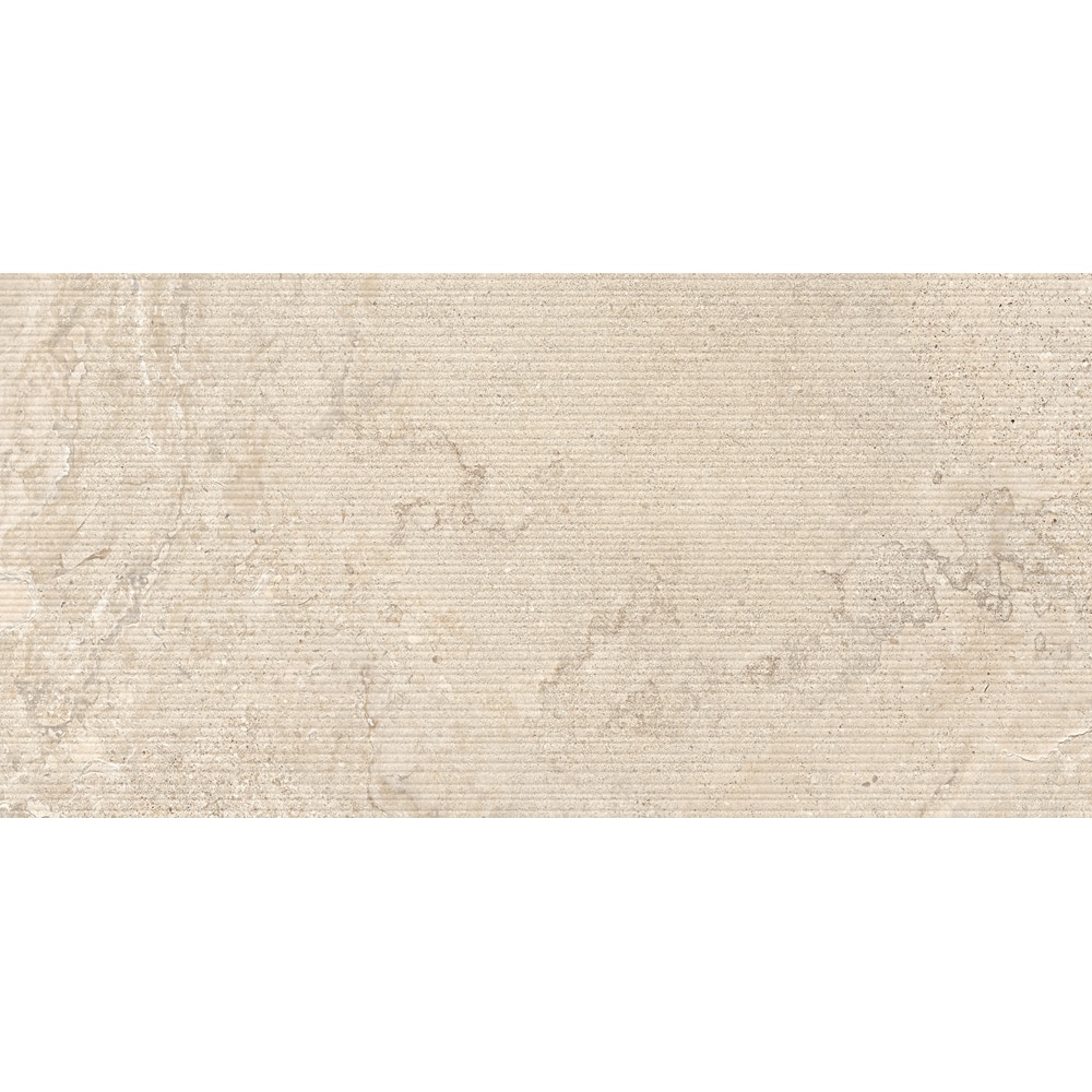 Gresie interior/exterior CERSANIT Povolaro Beige Str Matt Rect, 59.8 x 119.8 cm, 8 mm, 1.43m2/cutie, PEI 4