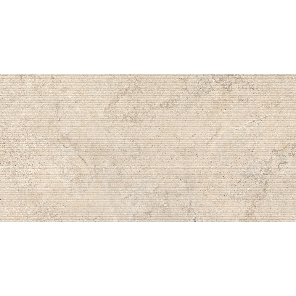Gresie interior/exterior CERSANIT Povolaro Beige Str Matt Rect, 59.8 x 119.8 cm, 8 mm, 1.43m2/cutie, PEI 4