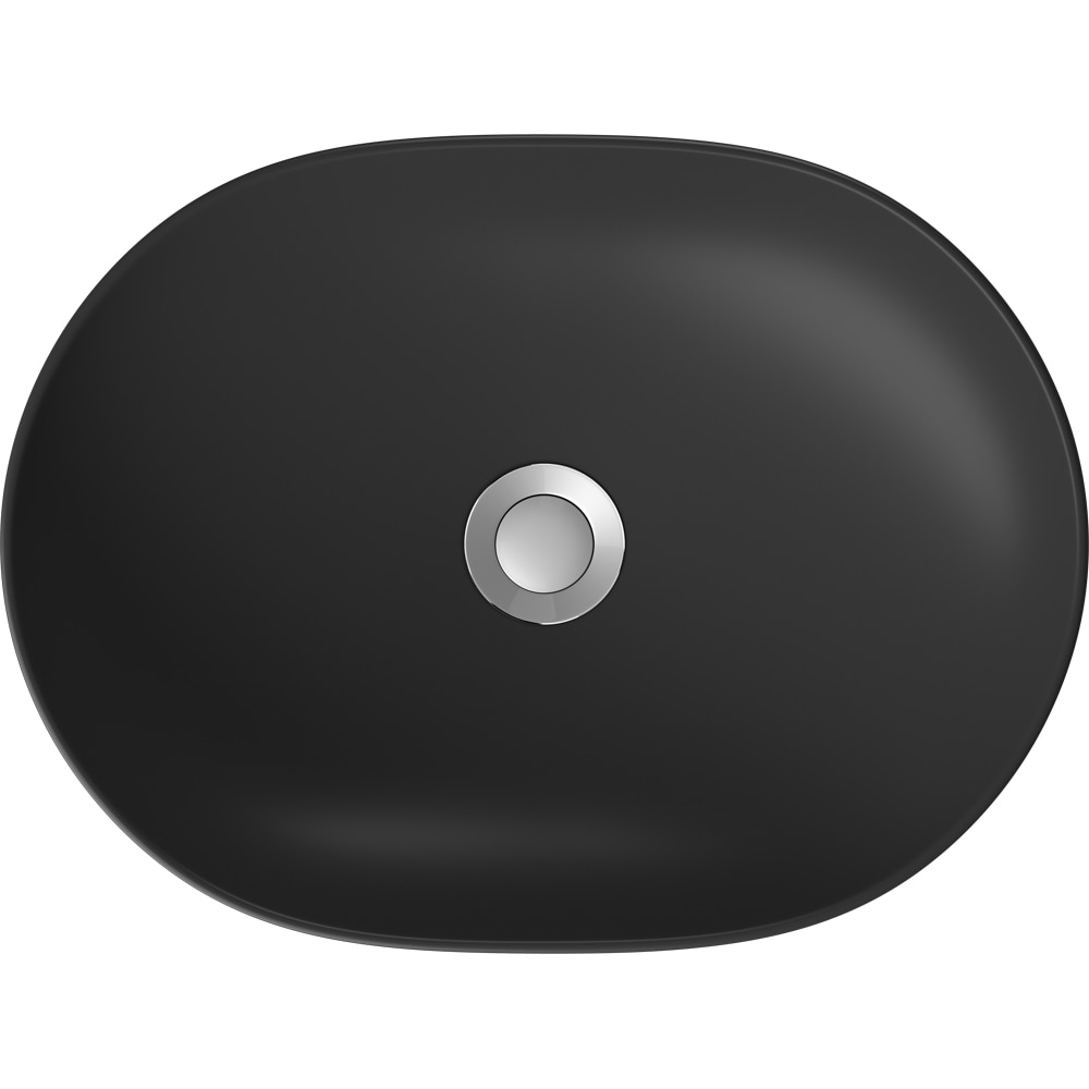 Lavoar pe blat CERSANIT Savio 50 K711-021, ceramica, 50 x 38 cm, negru